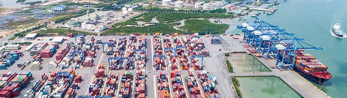 Dịch vụ chuyển hàng từ cảng Cái Mép đi cảng Hoàng Phố - Trung Quốc uy tín